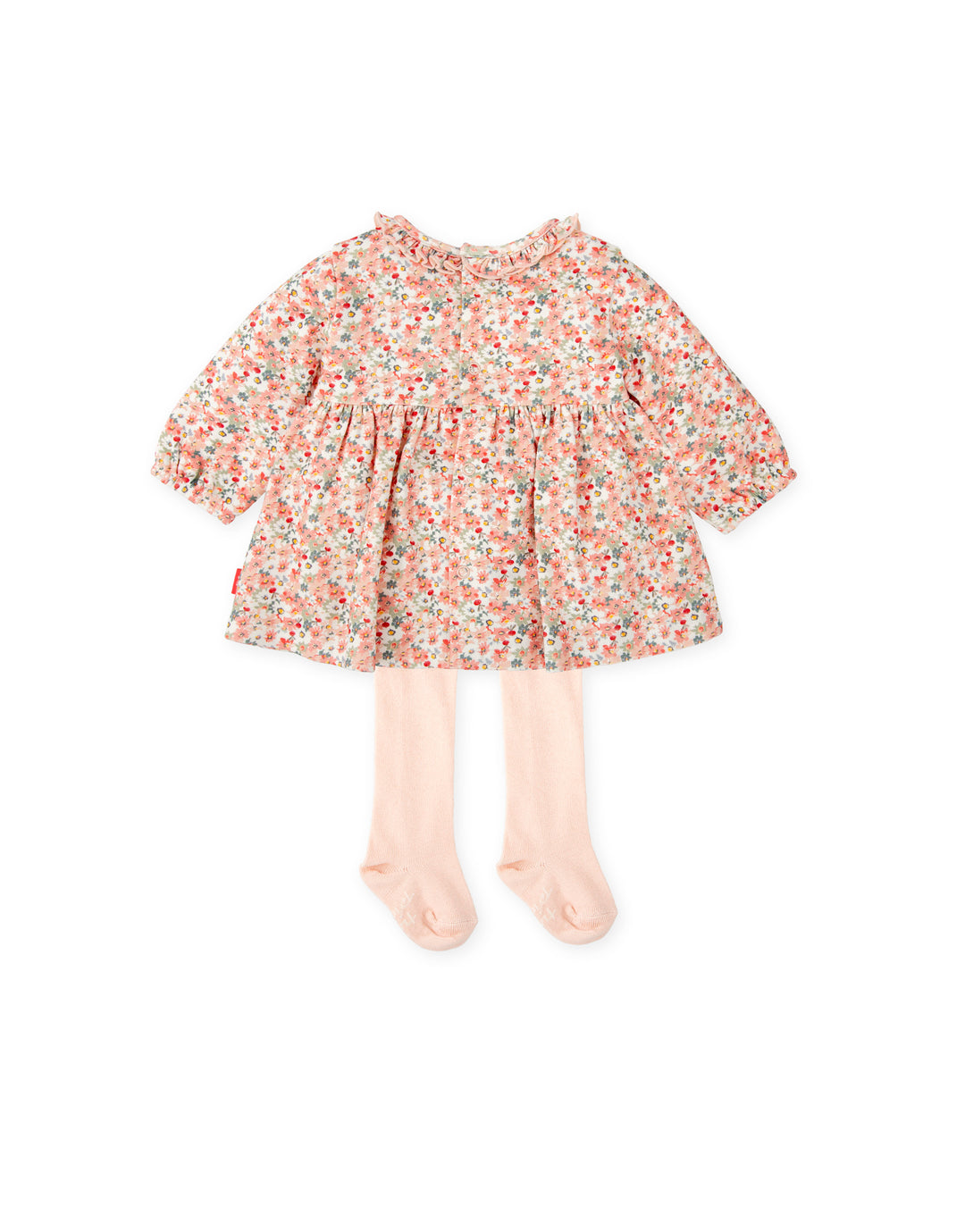 VESTIDO PÉTALO CON LEOTARDOS