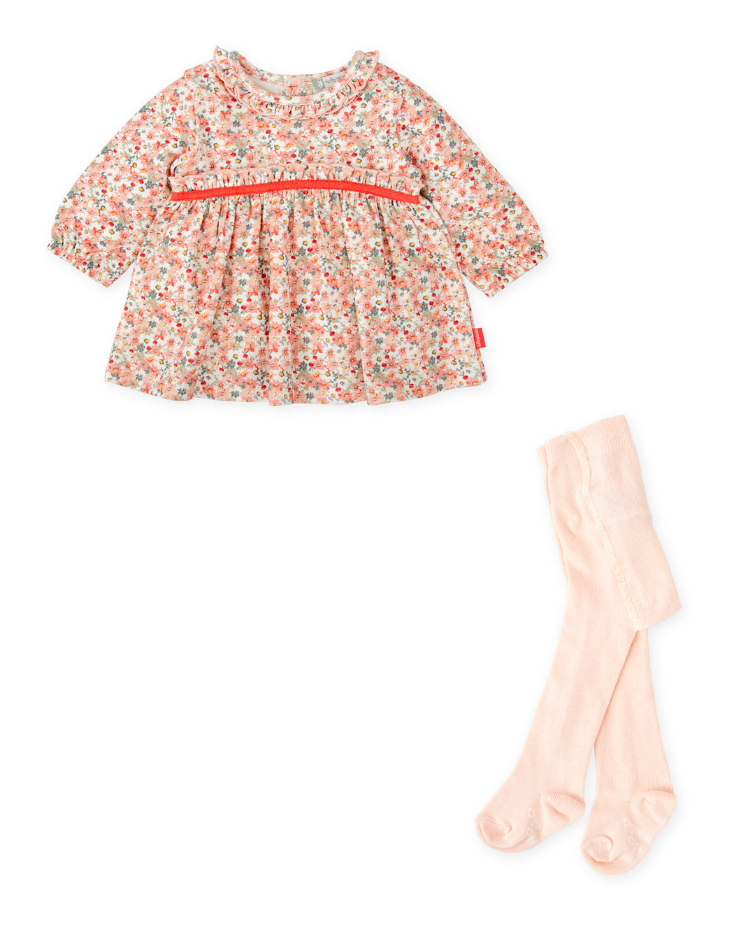 VESTIDO PÉTALO CON LEOTARDOS