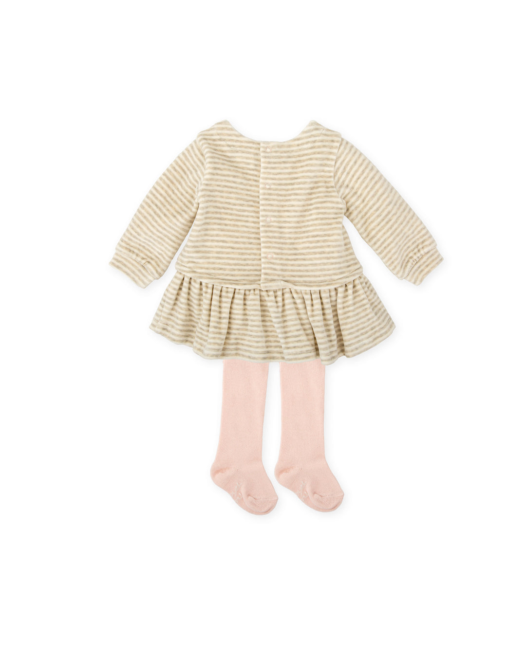 VESTIDO PÉTALO CON LEOTARDOS