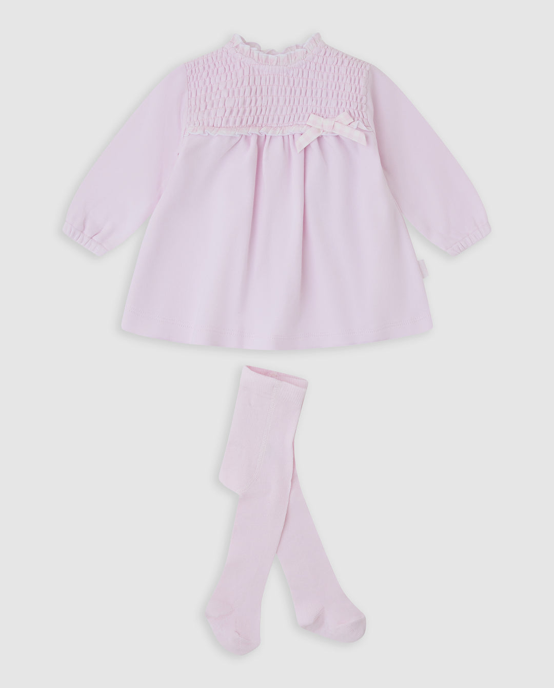VESTIDO ROSA CON LEOTARDOS BEBÉ