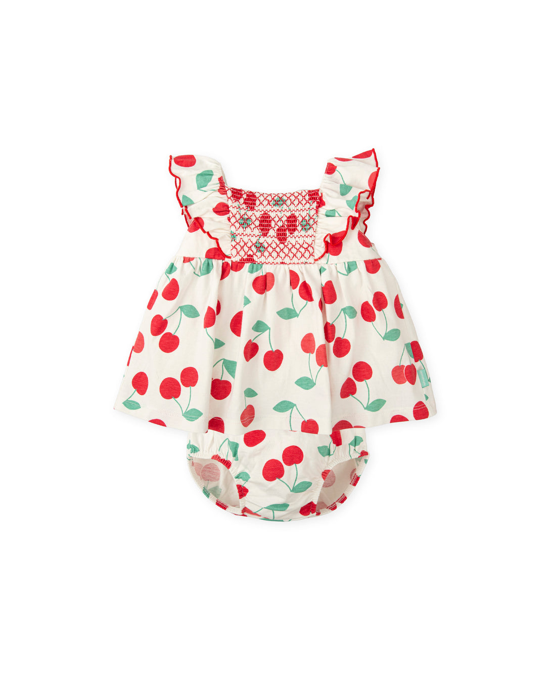 VESTIDO CON BRAGUITA ROJO