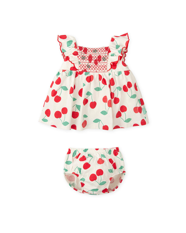 VESTIDO CON BRAGUITA ROJO