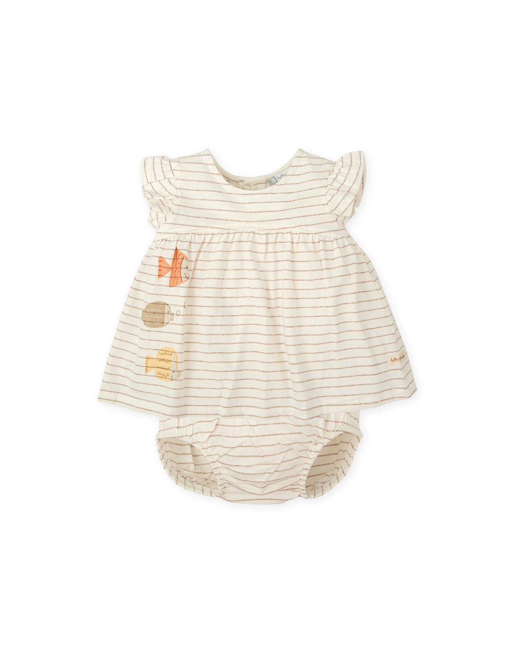 VESTIDO CON BRAGUITA CANELA