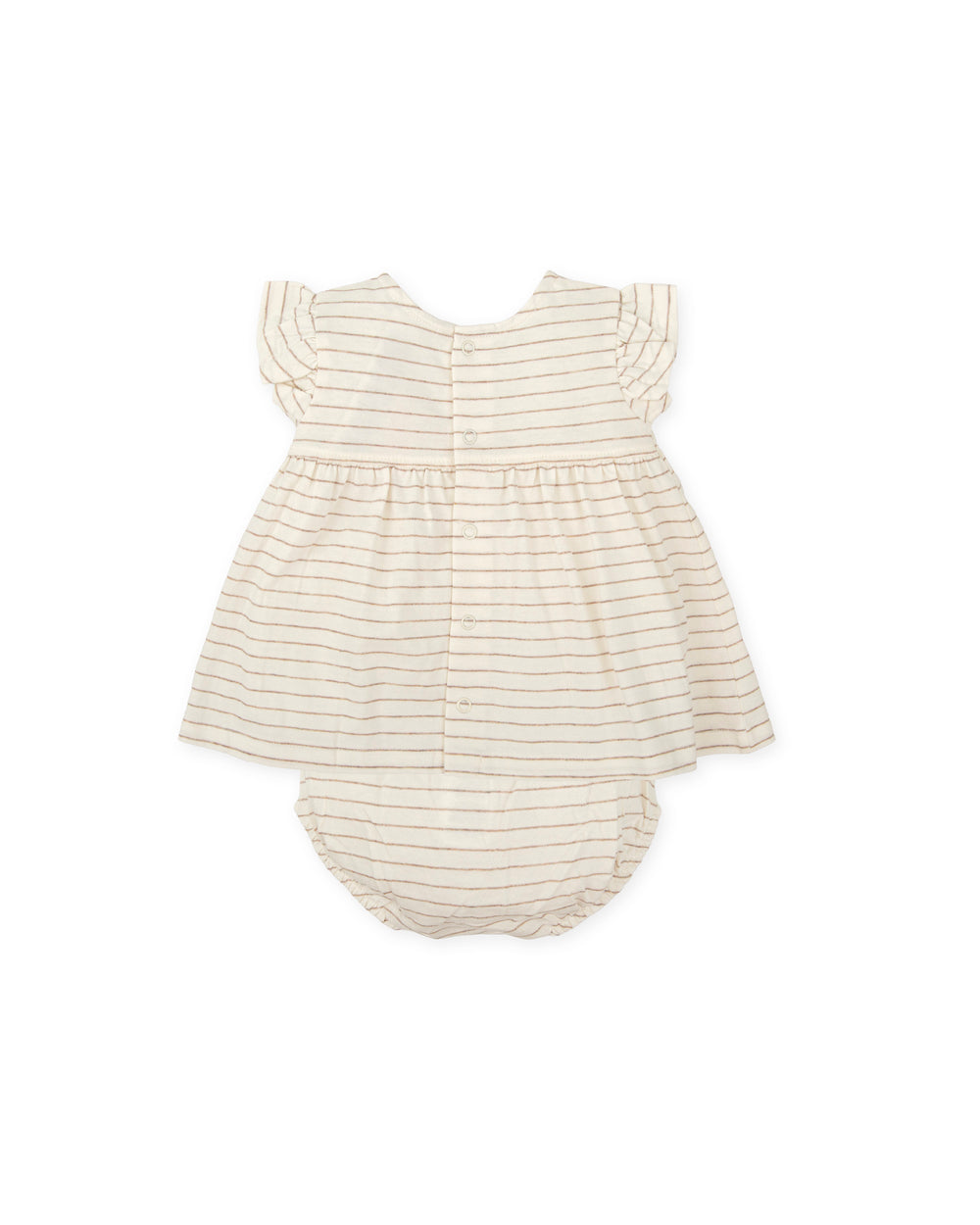 VESTIDO CON BRAGUITA CANELA