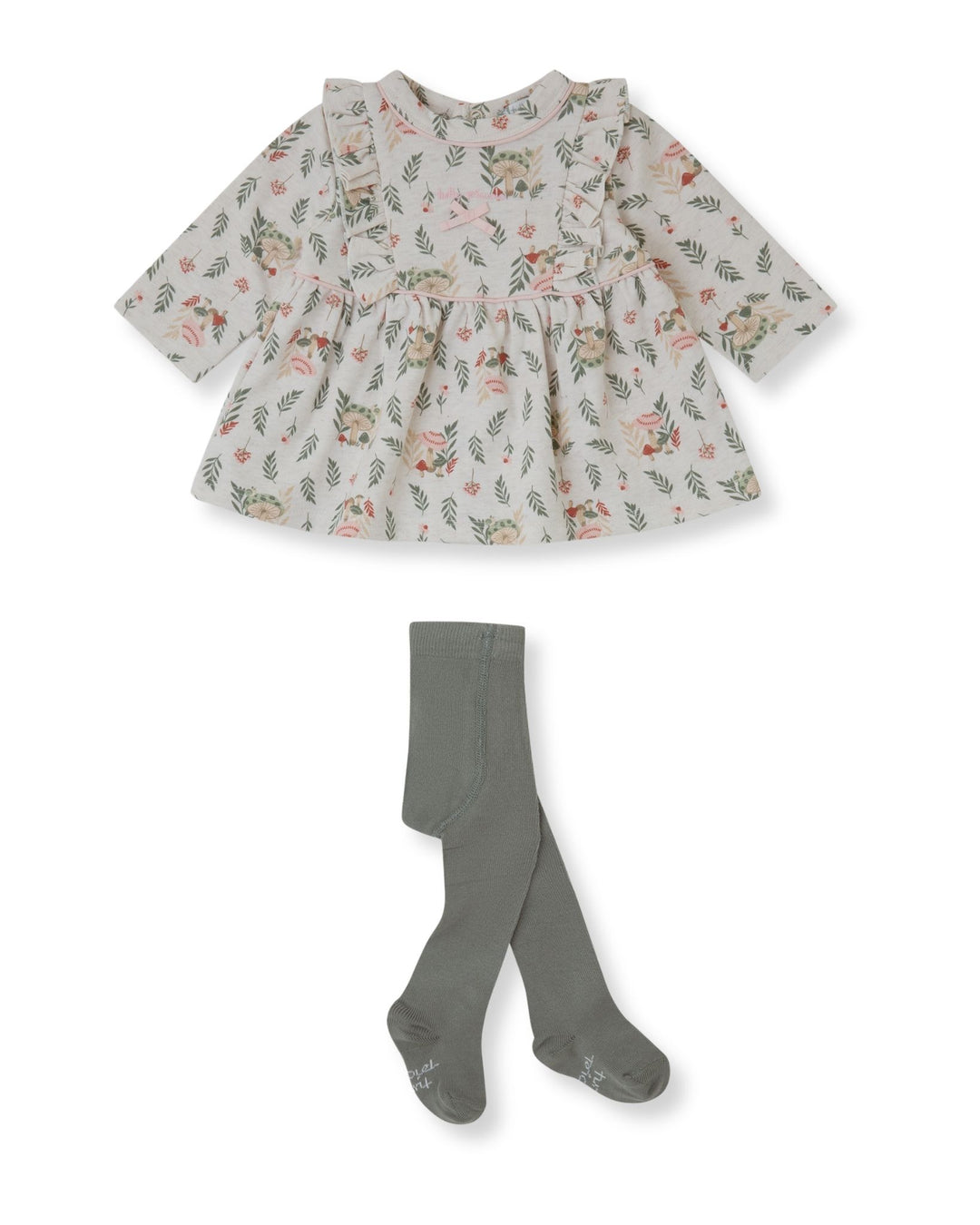 VESTIDO CHAMPIÑON CON LEOTARDO BEBÉ