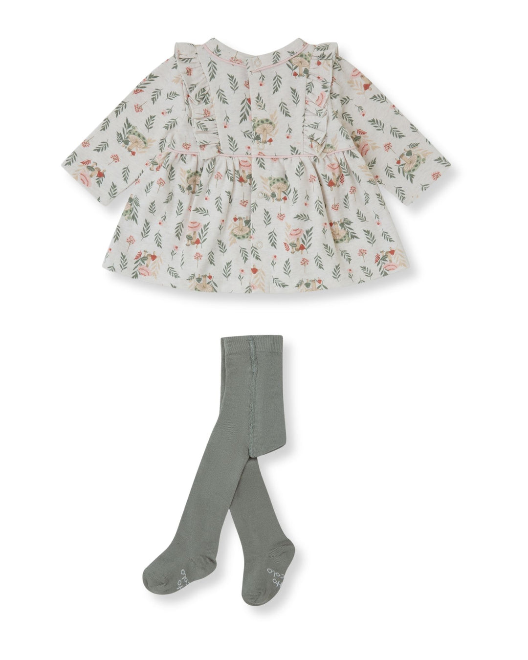 VESTIDO CHAMPIÑON CON LEOTARDO BEBÉ