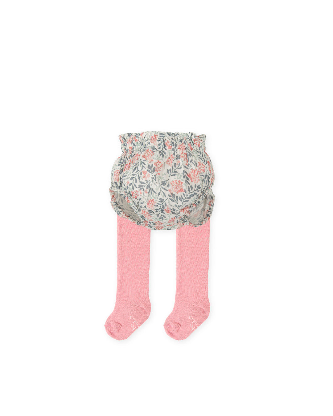 PANTALON BOMBACHO GRIS CON LEOTARDOS