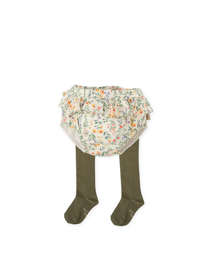 PANTALON BOMBACHO MOSTAZA CON LEOTARDOS