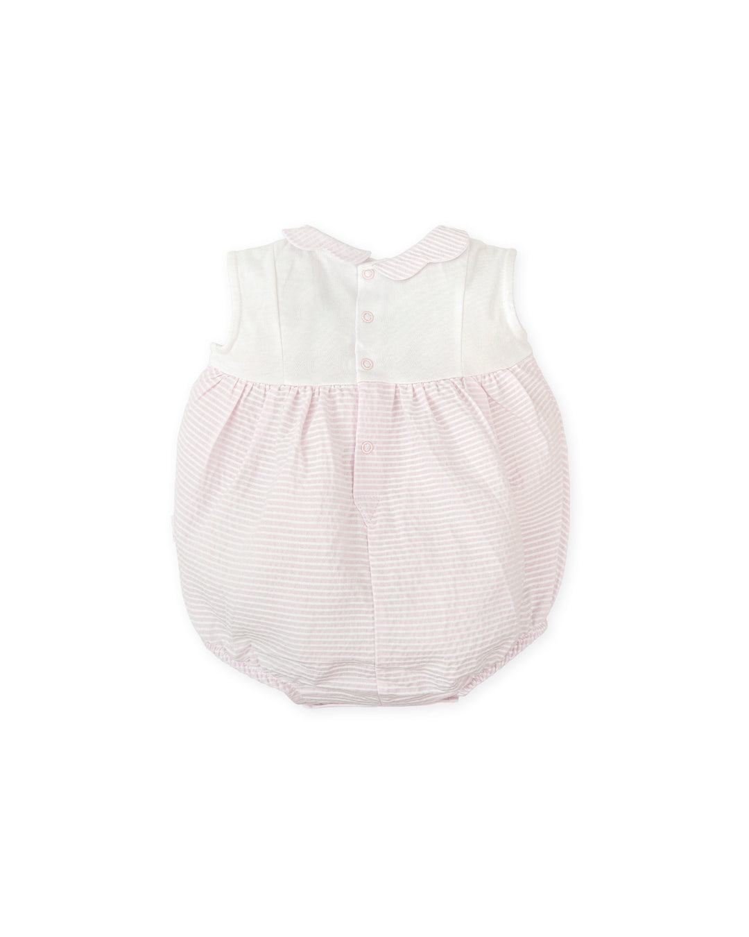 PELELE CORTO SIN MANGAS PIQUÉ ROSA