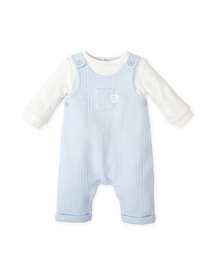 BLUE BABY ROMPER WITH BRAIDS