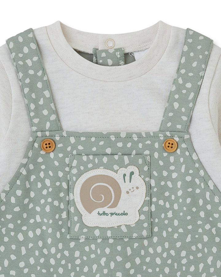 PELELE VERDE CARACOL BEBE