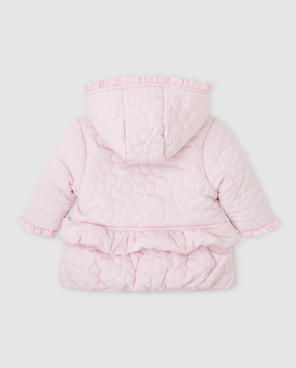 PARKA CON CAPUCHA ACOLCHADA ROSA