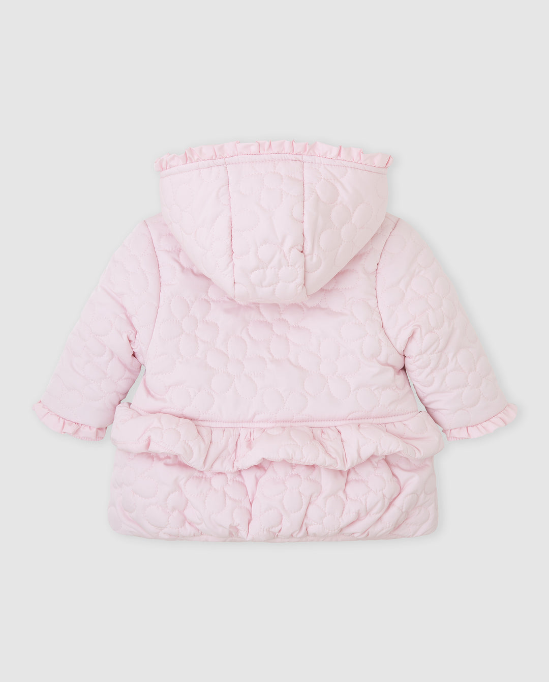 PARKA CON CAPUCHA ACOLCHADA ROSA