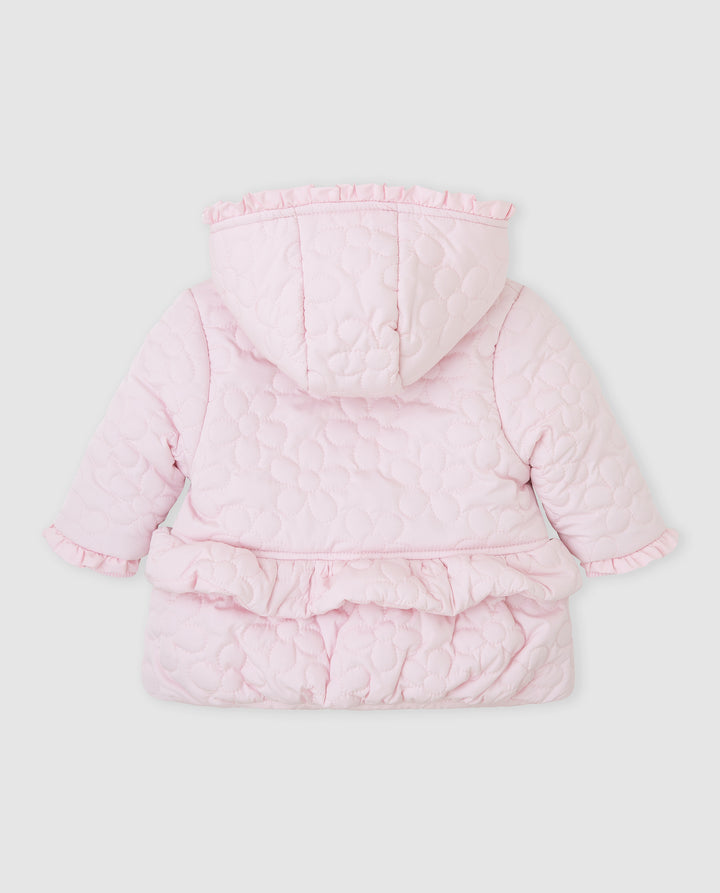 PARKA CON CAPUCHA ACOLCHADA ROSA