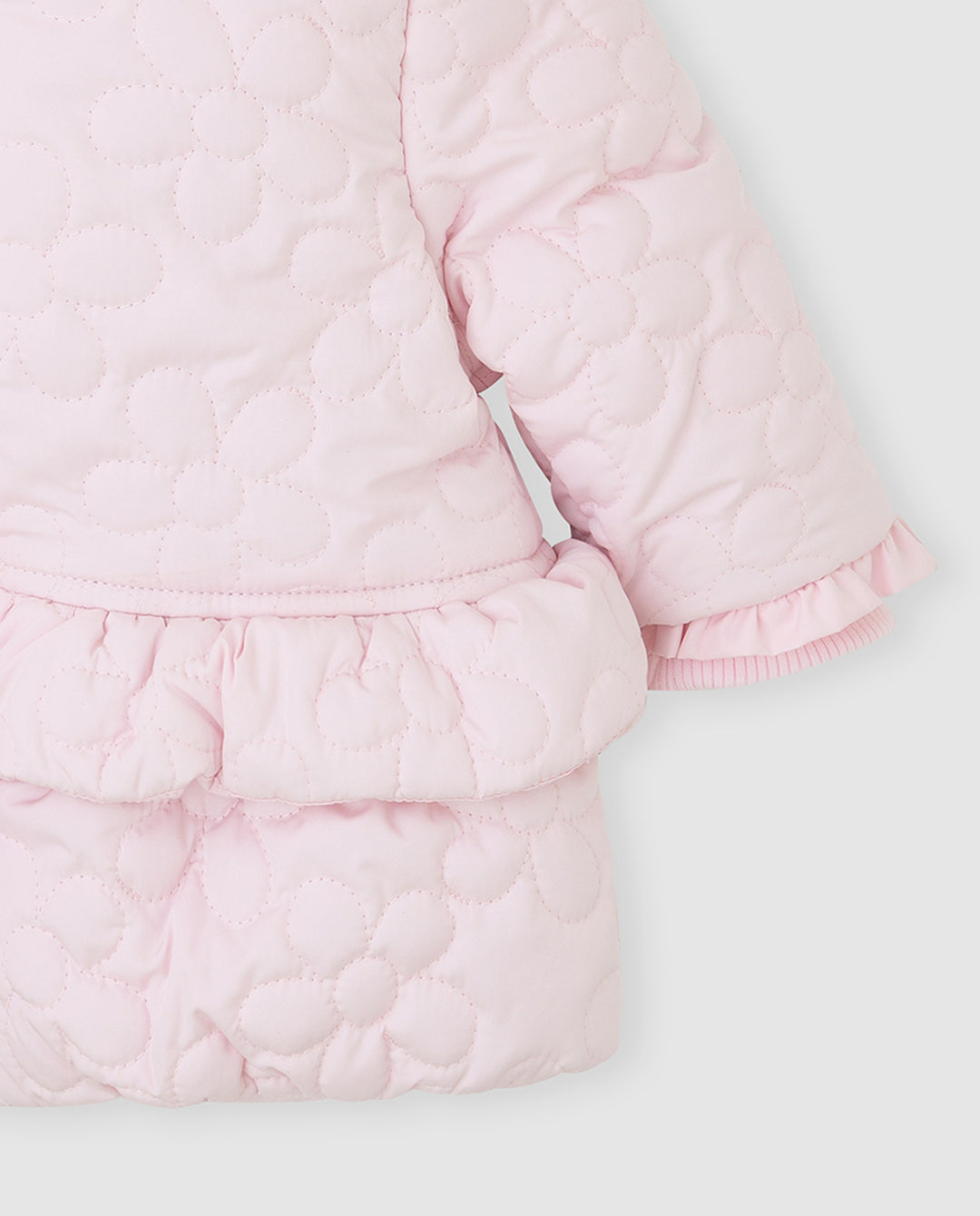 PARKA CON CAPUCHA ACOLCHADA ROSA