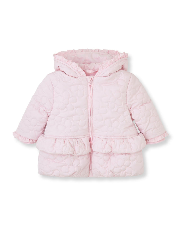 PARKA CON CAPUCHA ACOLCHADA ROSA