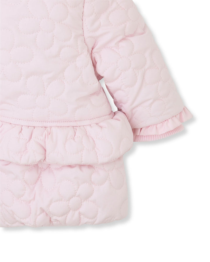 PARKA CON CAPUCHA ACOLCHADA ROSA