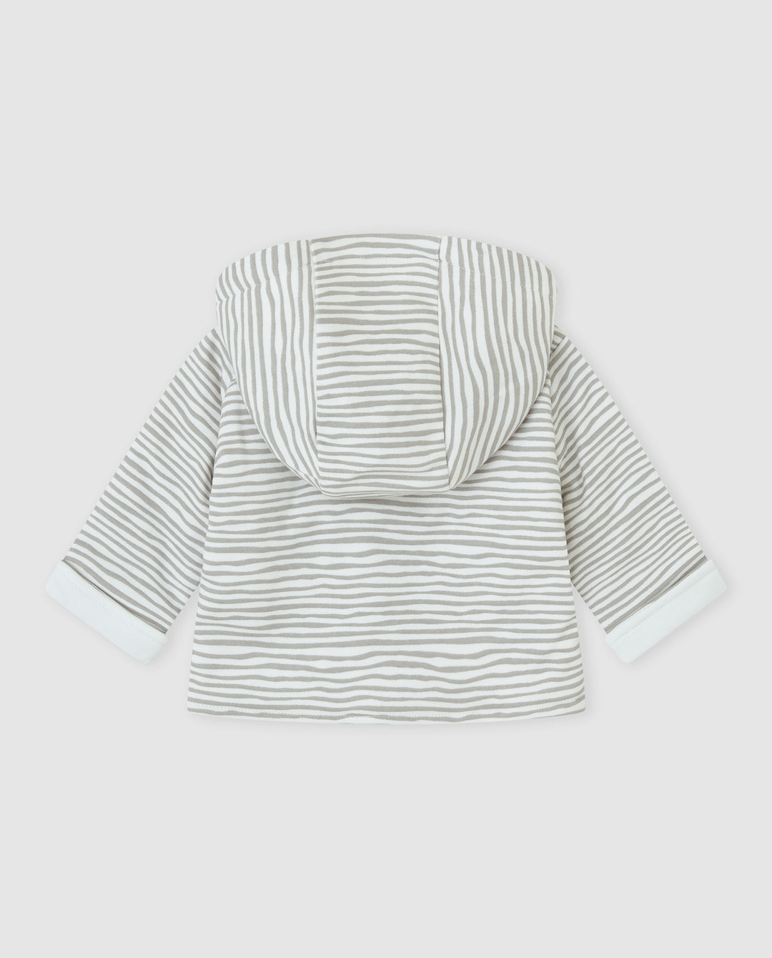 CHAQUETÓN GRIS RAYAS BEBÉ