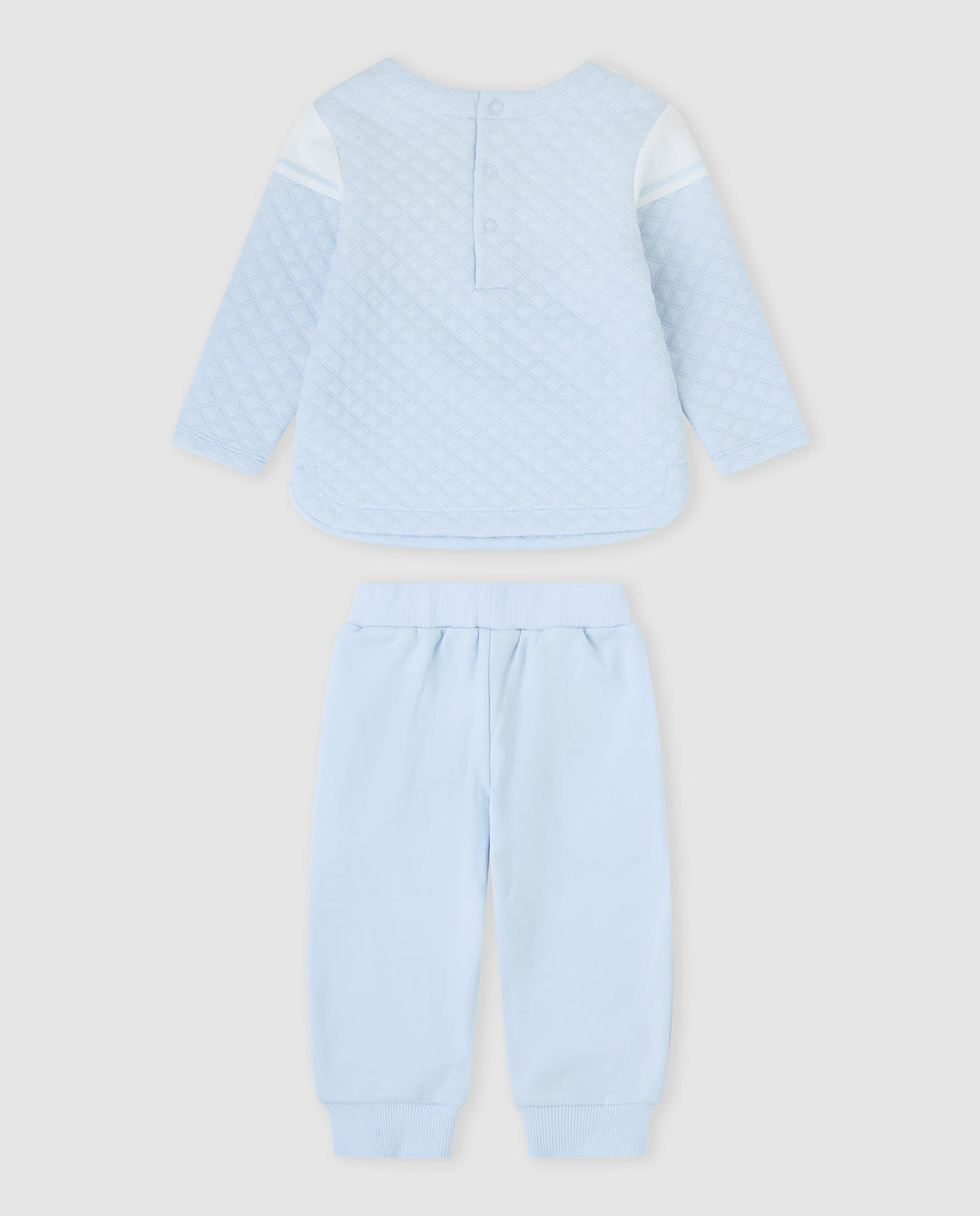 CONJUNTO 2 PZAS. ACOLCHADO AZUL