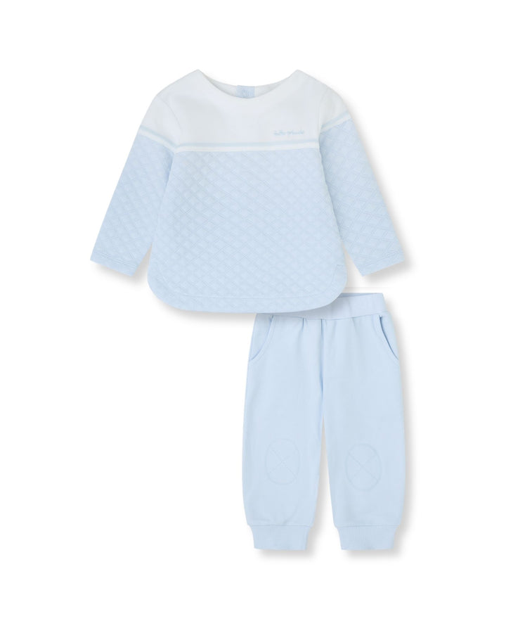 CONJUNTO 2 PZAS. ACOLCHADO AZUL