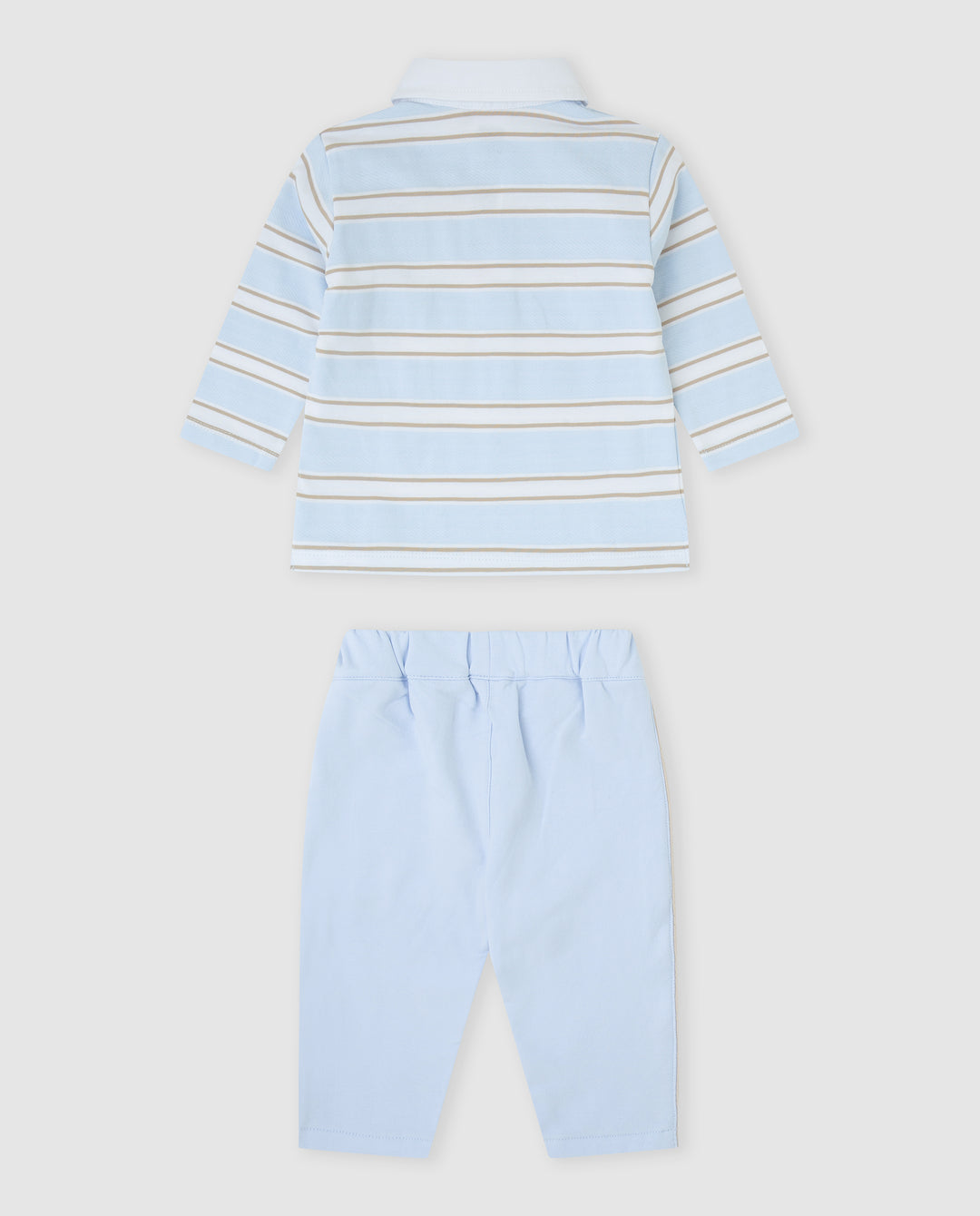 CONJUNTO 2 PZAS. AZUL RAYAS
