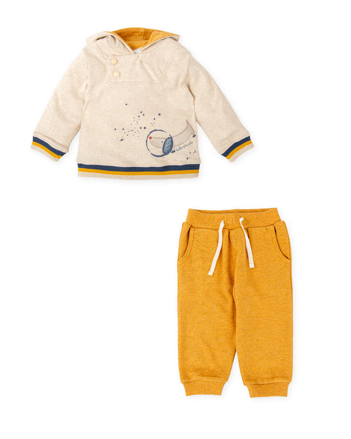 CONJUNTO 2 PZAS. CRUDO