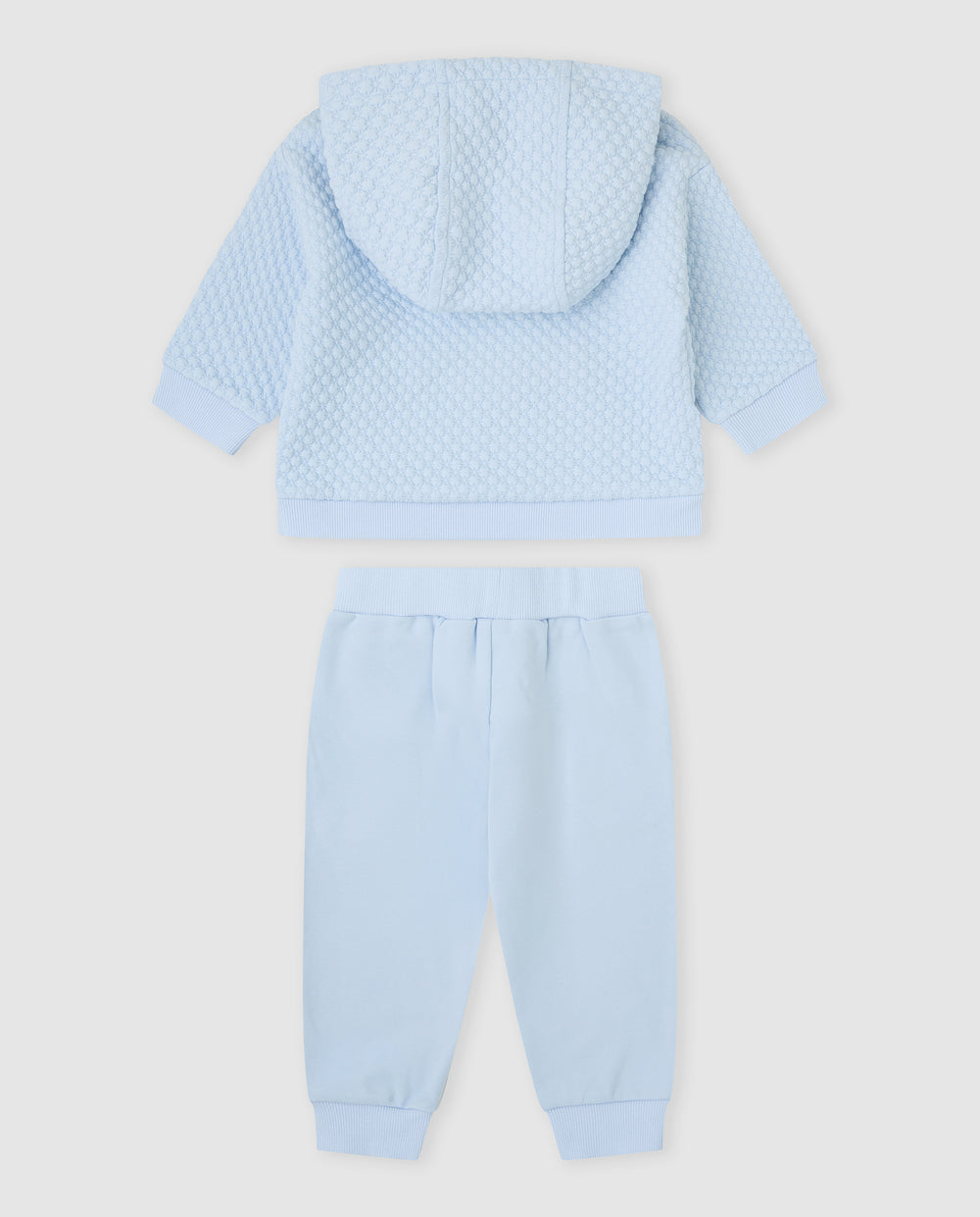 CONJUNTO 2 PZAS. ACOLCHADO AZUL