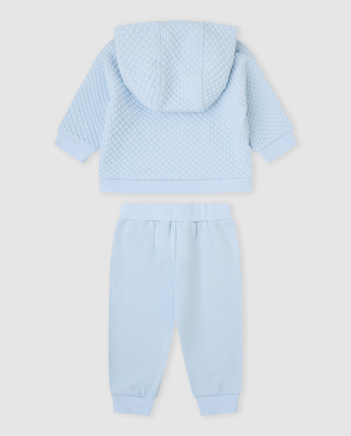 CONJUNTO 2 PZAS. ACOLCHADO AZUL