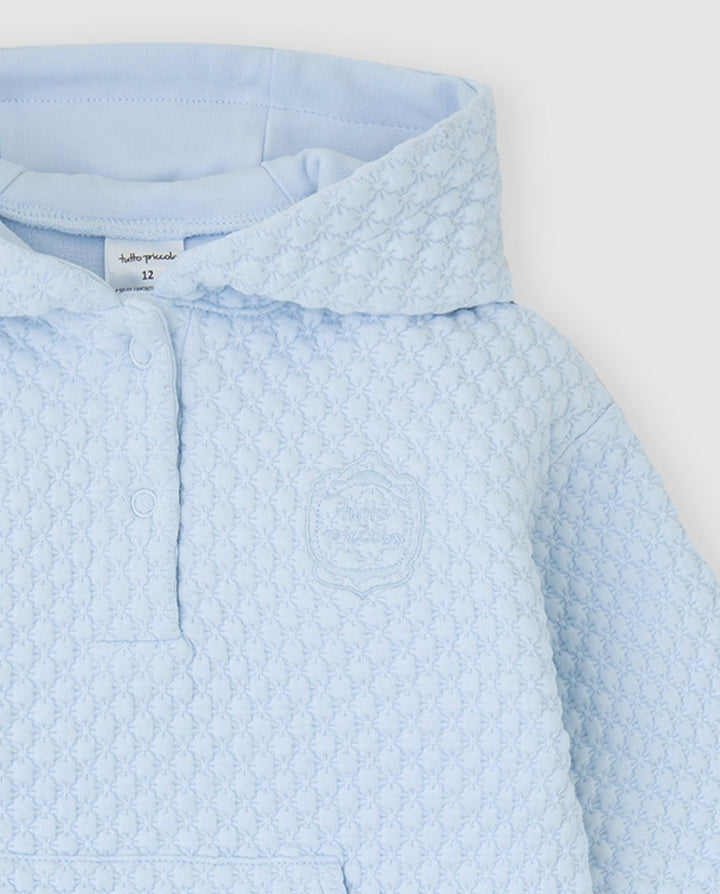 CONJUNTO 2 PZAS. ACOLCHADO AZUL