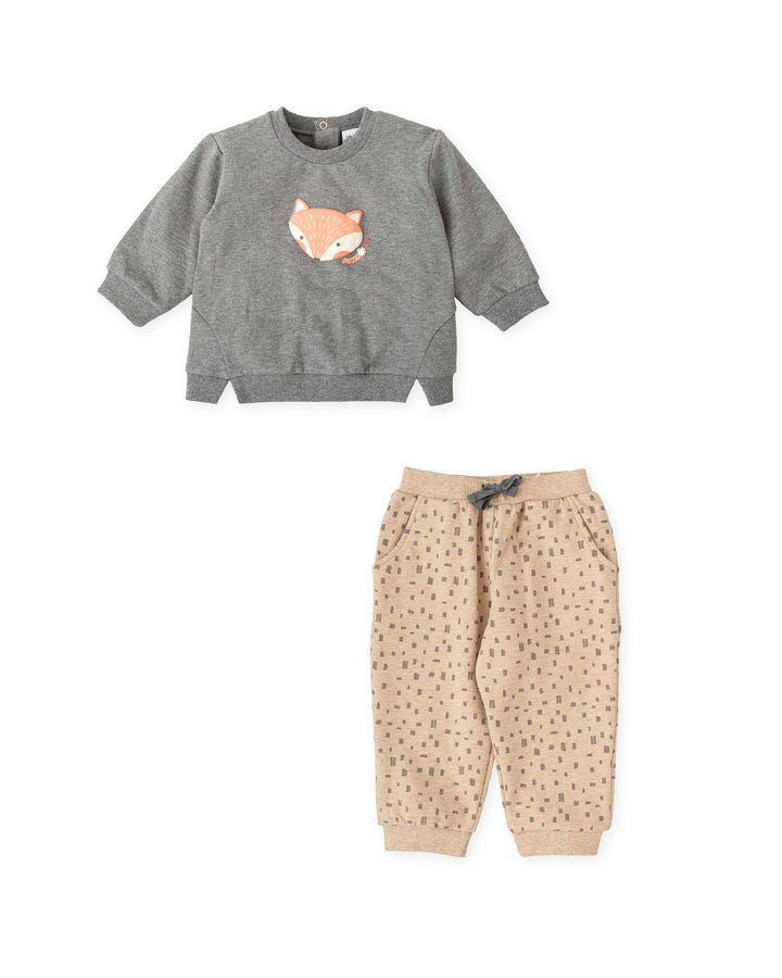 CONJUNTO 2 PZAS. ANTRACITA