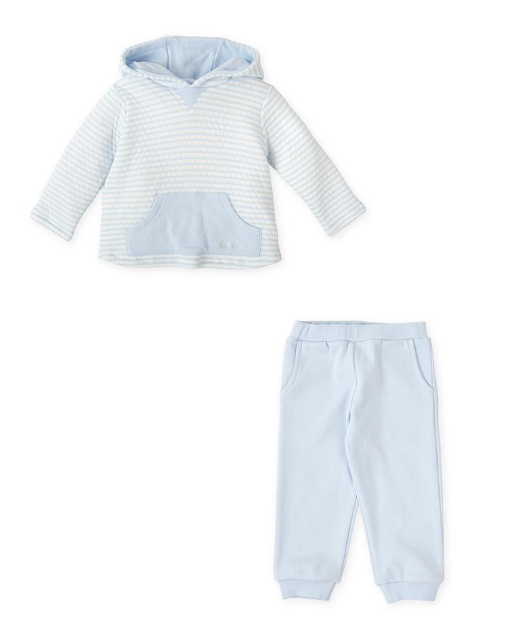 CONJUNTO 2 PZAS. RAYAS AZUL