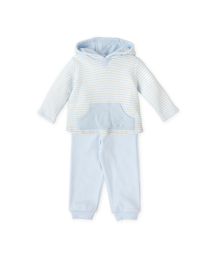 CONJUNTO 2 PZAS. RAYAS AZUL