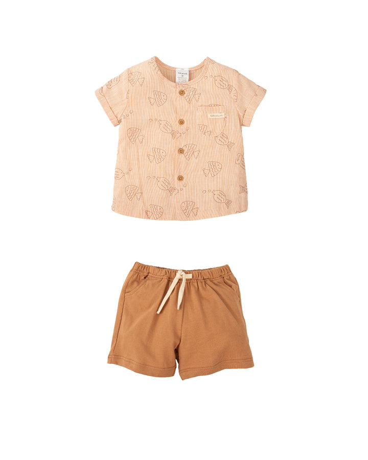 CONJUNTO 2 PZAS. MANDARINA