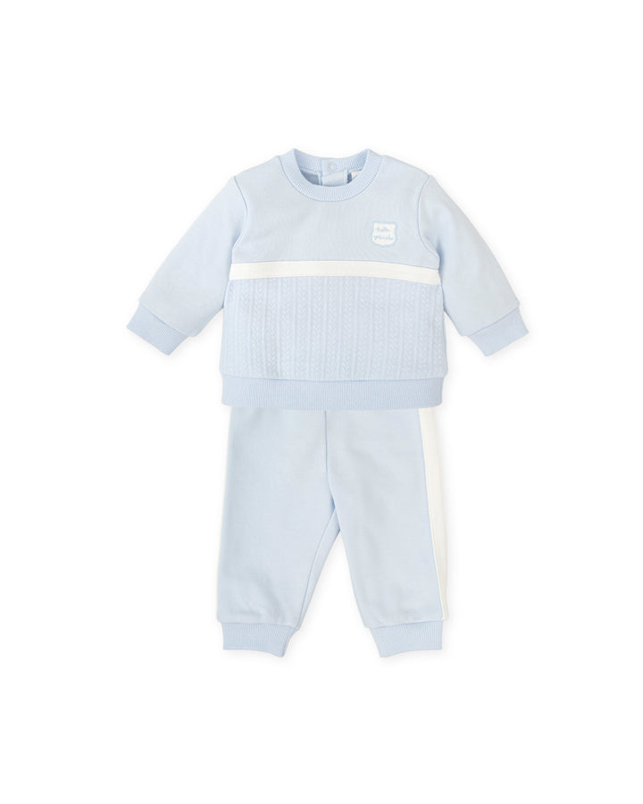 CONJUNTO 2 PZAS. TRENZAS AZUL