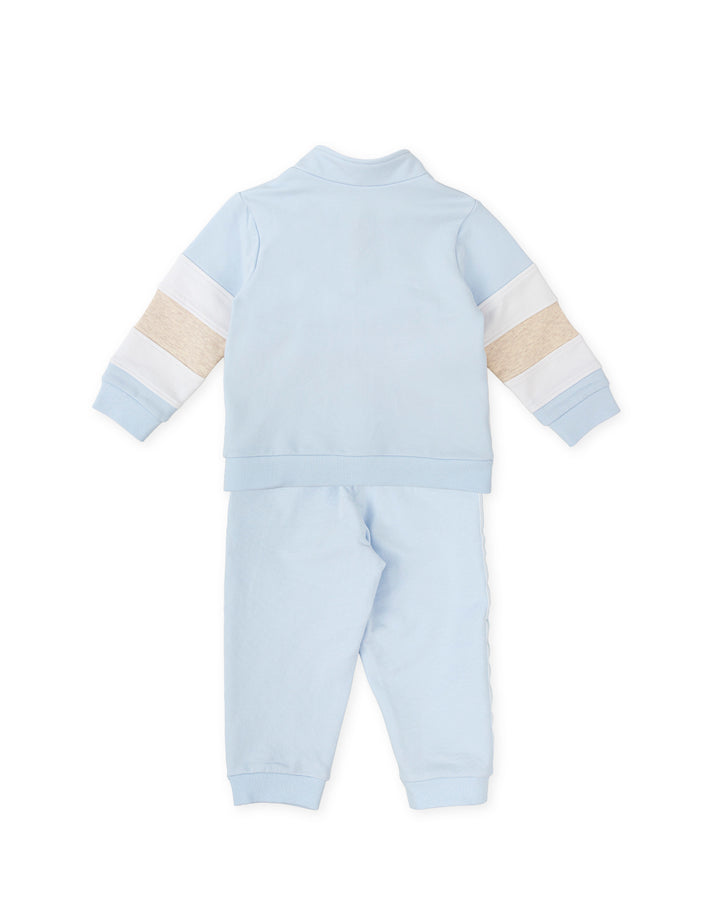 SET DUE PEZZI BLU E SABBIA