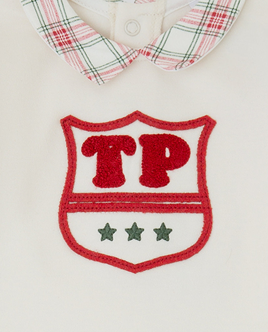 CONJUNTO 2 PZAS. CRUDO Y ROJO
