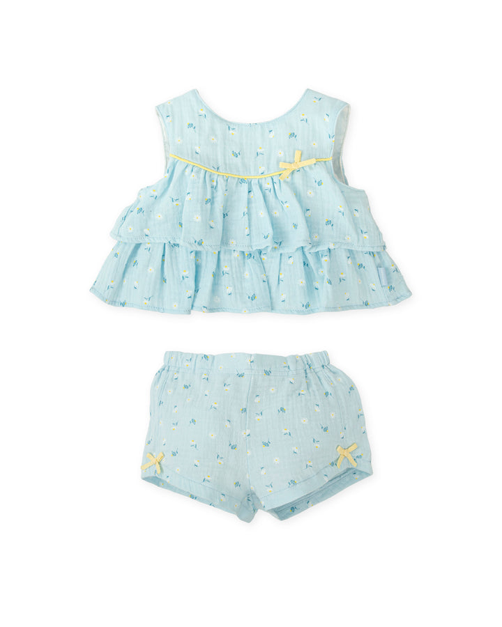 CONJUNTO 2 PZAS. AGUAMARINA