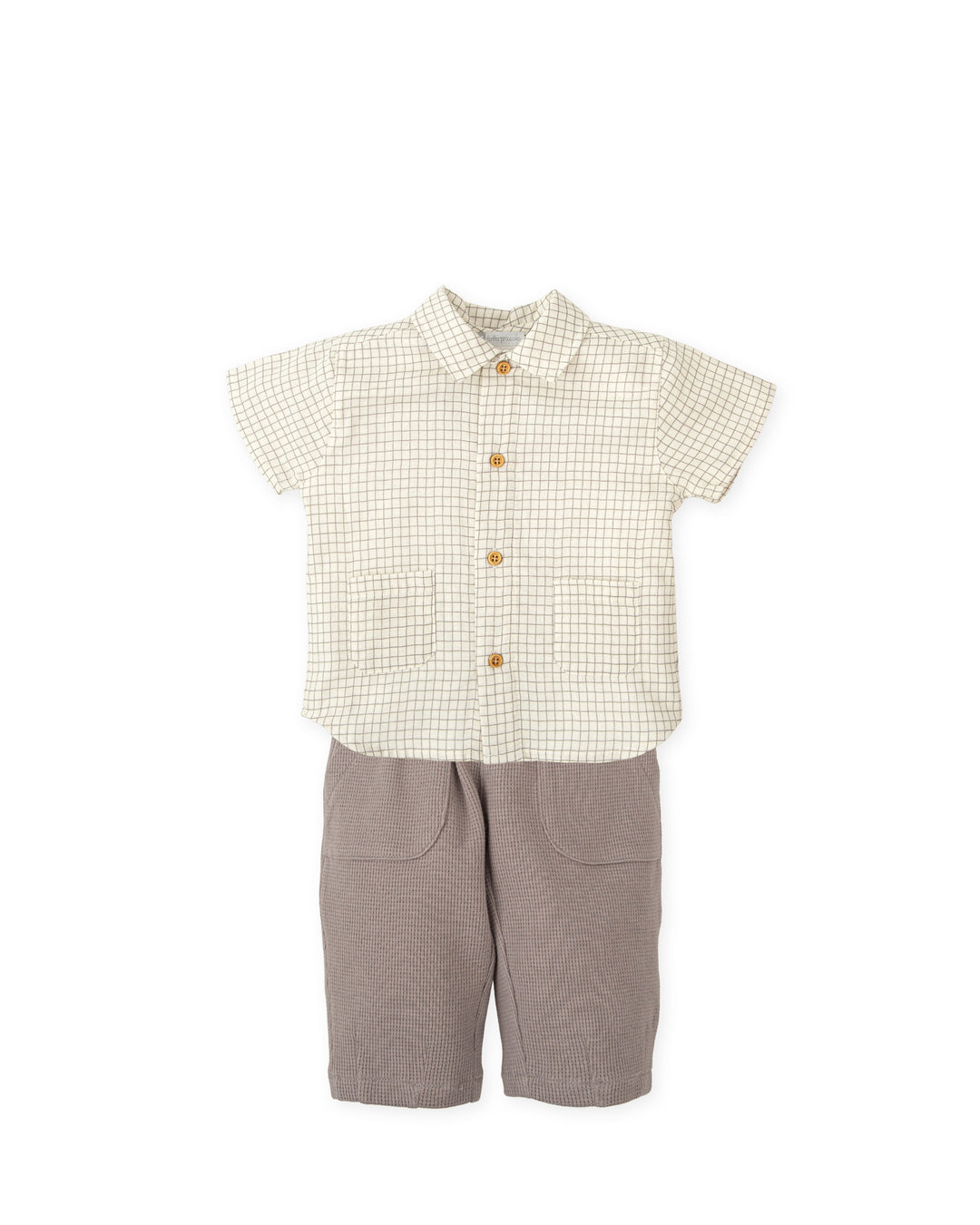 CONJUNTO 2 PZAS. CRUDO