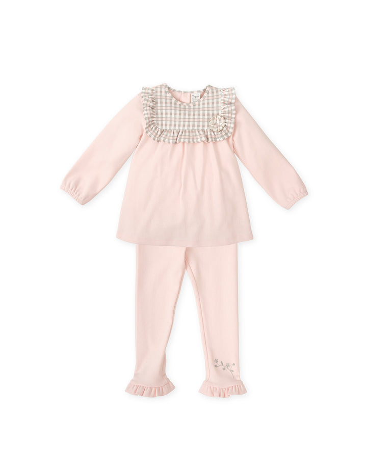 PINK CHECKED TWO PIECES SET