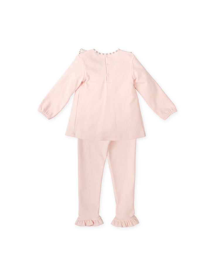 PINK CHECKED TWO PIECES SET