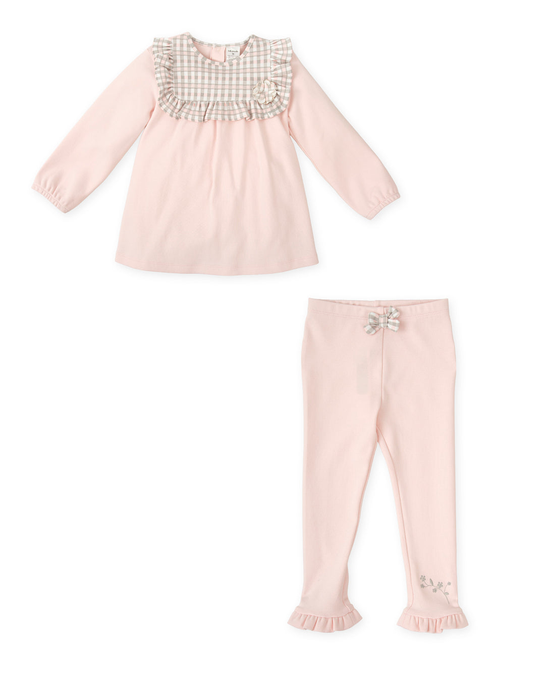 PINK CHECKED TWO PIECES SET