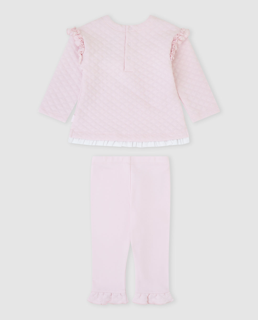 CONJUNTO 2 PZAS. ACOLCHADO ROSA