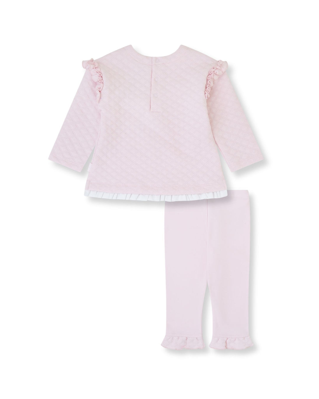 CONJUNTO 2 PZAS. ACOLCHADO ROSA