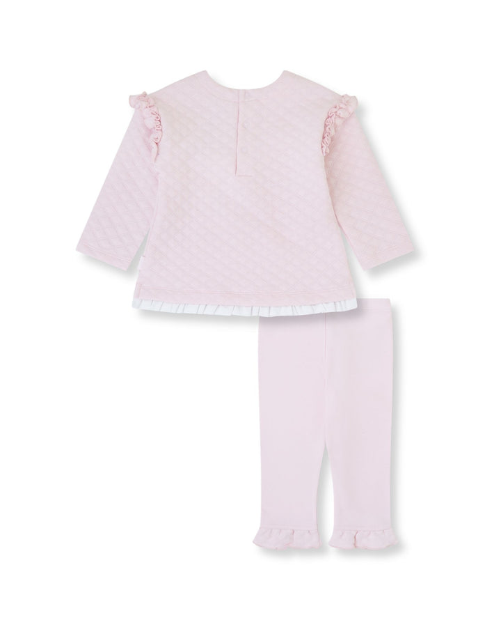 CONJUNTO 2 PZAS. ACOLCHADO ROSA