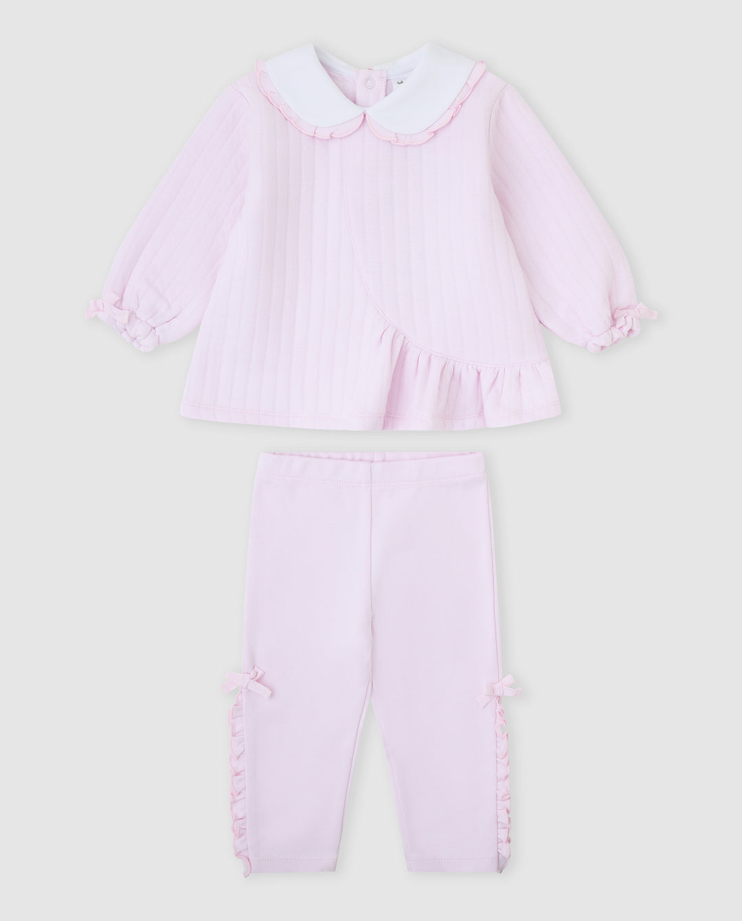 CONJUNTO 2 PZAS. ACOLCHADO ROSA