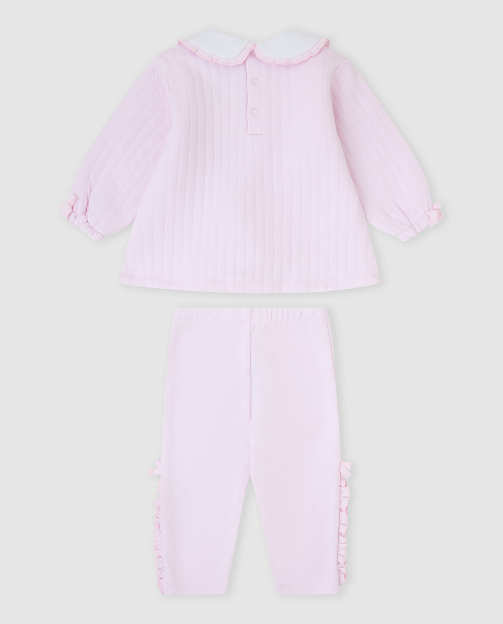 CONJUNTO 2 PZAS. ACOLCHADO ROSA