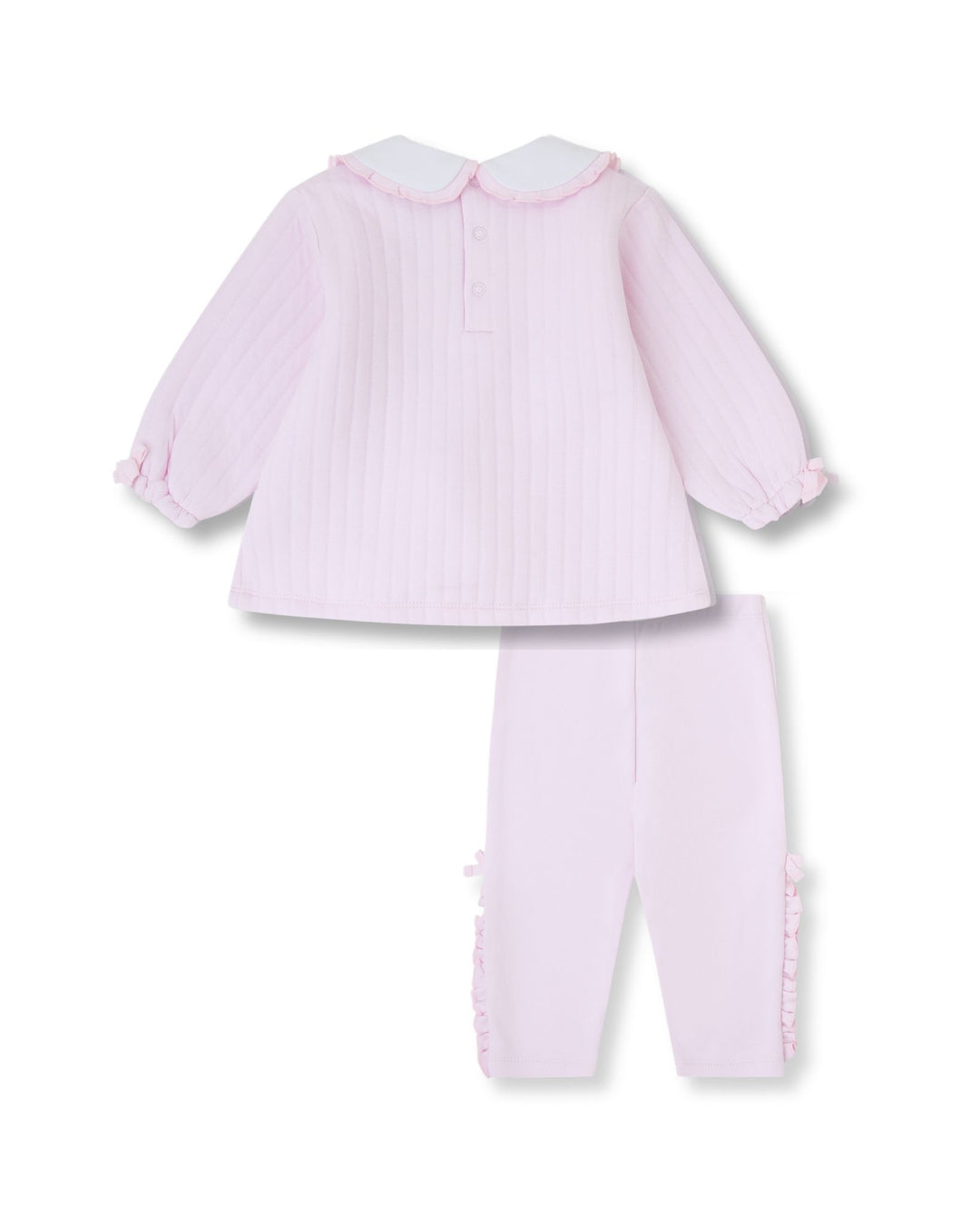CONJUNTO 2 PZAS. ACOLCHADO ROSA