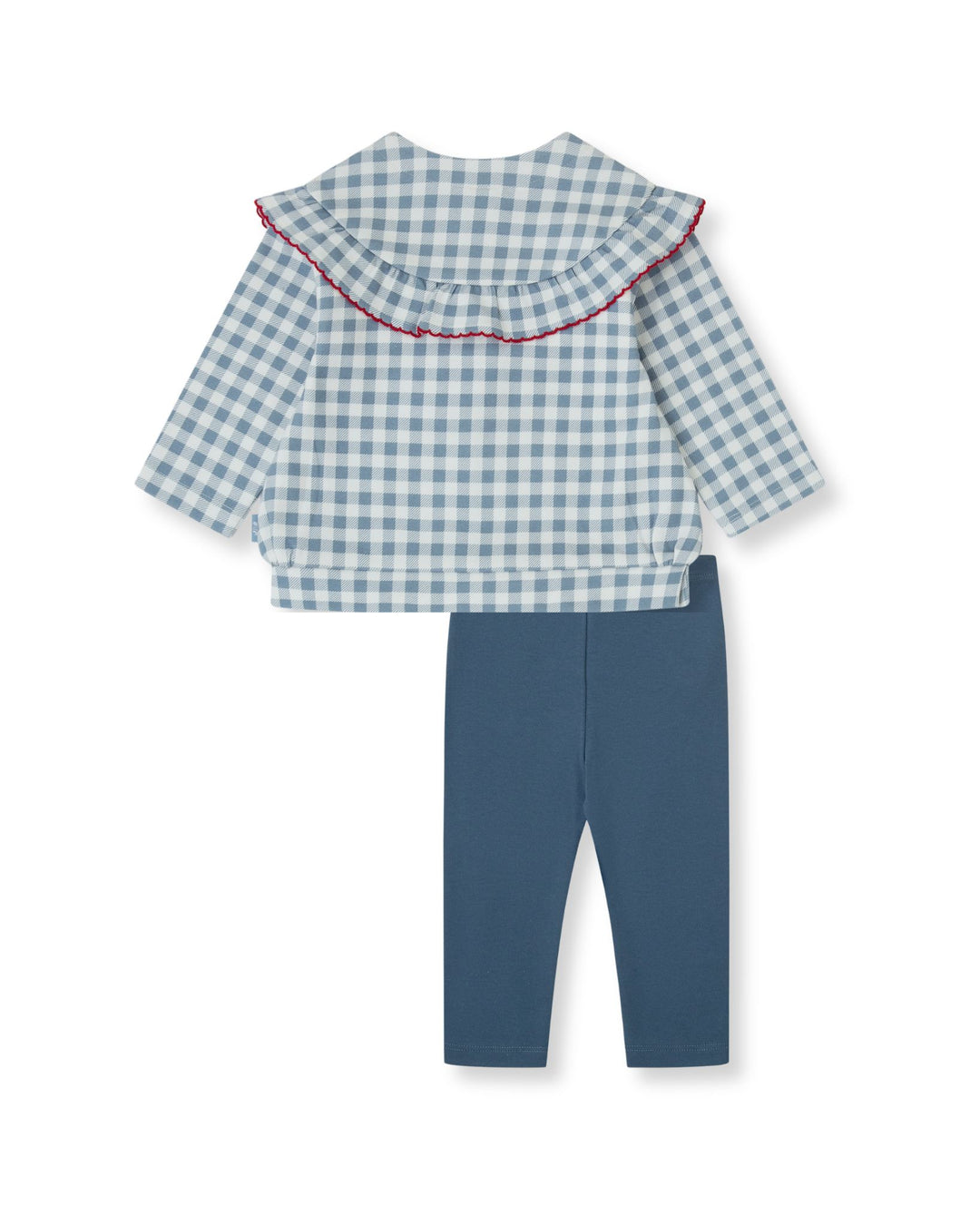CONJUNTO VICHY ÍNDIGO 2 PZAS.