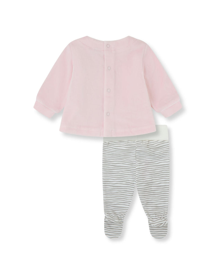CONJUNTO 2 PZAS. PÉTALO RAYAS ZEBRA