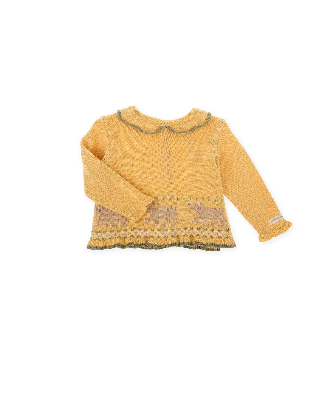 MUSTARD BEAR JUMPER